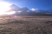 Morgend&auml;mmerung am Antisana