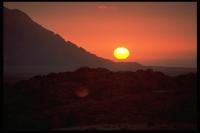 Sonnenuntergang an der Spitzkoppe